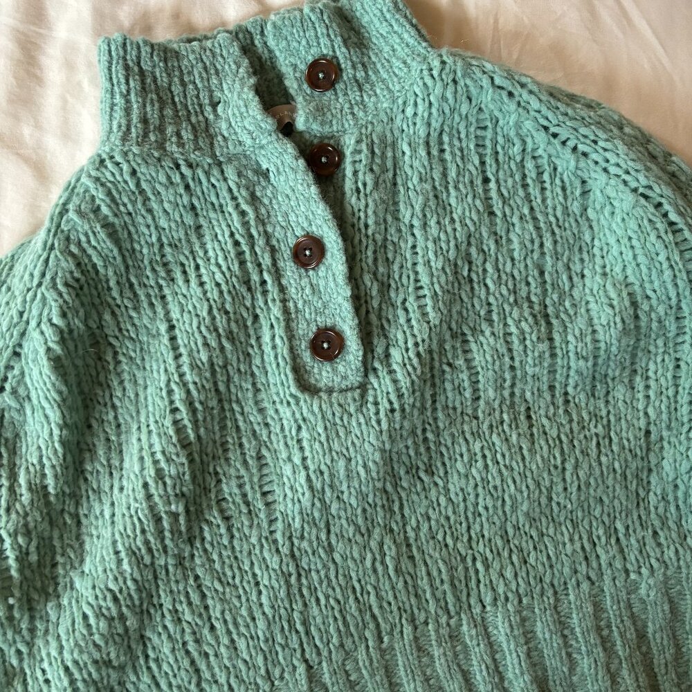 Everlane Medium Green Mist Sweater - Picture 5 of 5